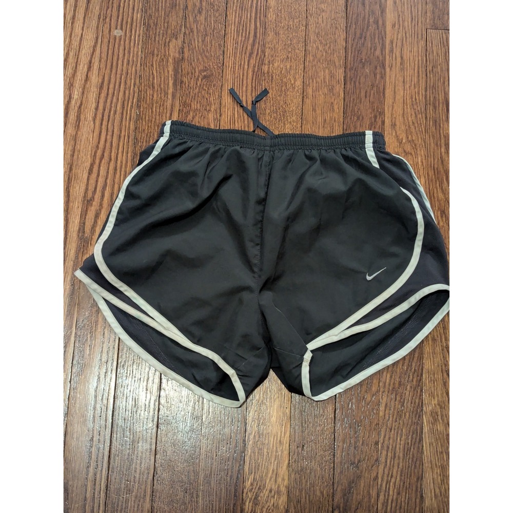 NIKE‎ Dri-Fit  Athletic Gray Running Shorts Lined Women's Size Small